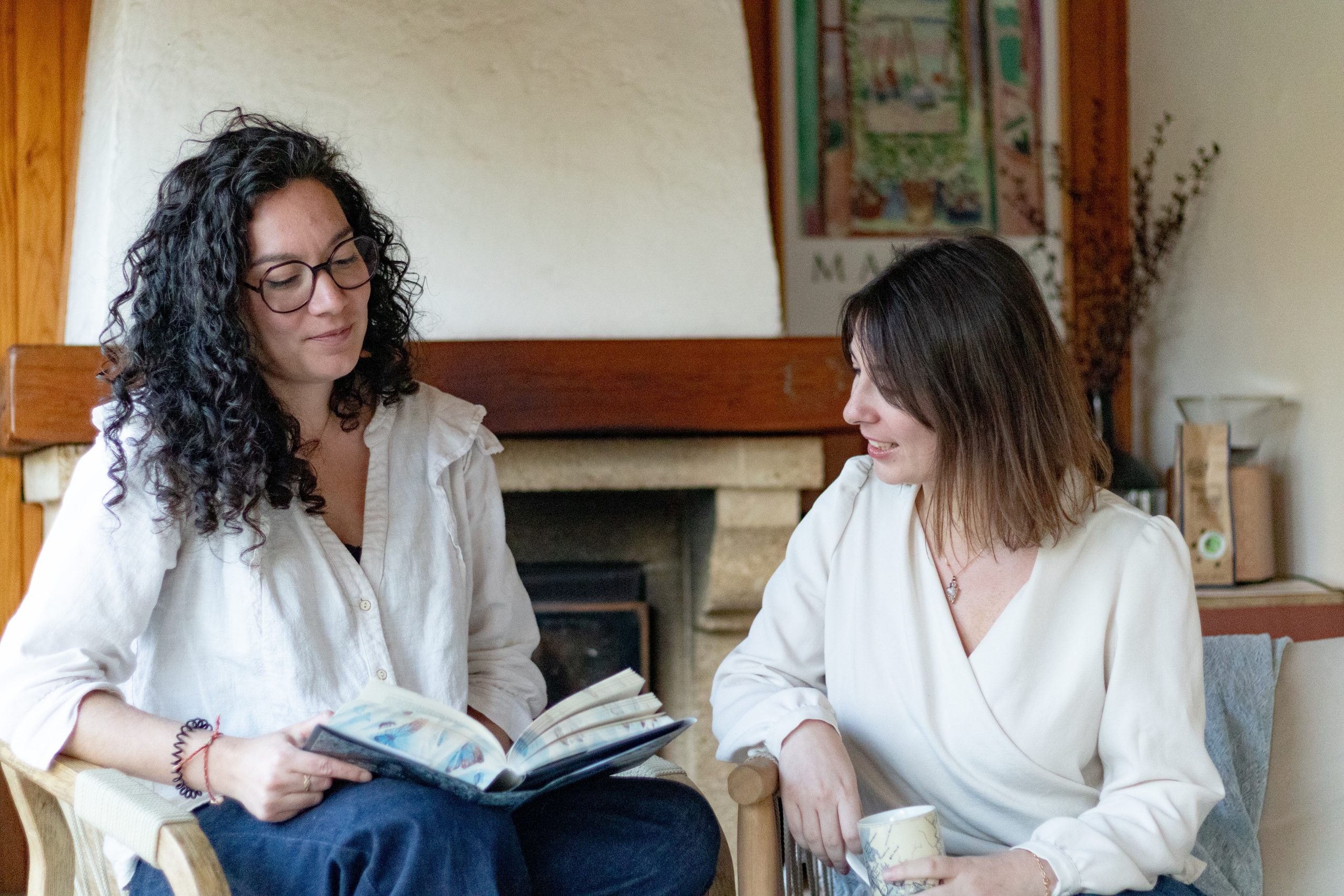 pauline et alison fondatrices de book alchemy